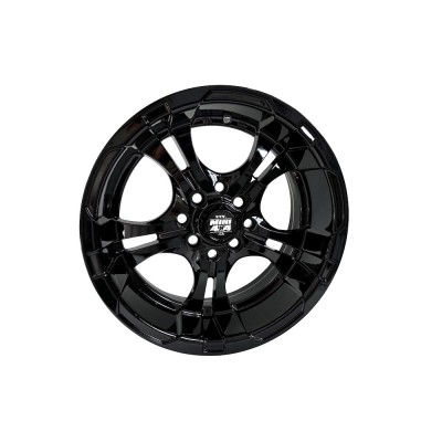 14 inches alloy wheel, 0 mm offset - Black
